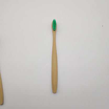 Bamboo Toothbrush Healthy Soft Toothbrush 10-color Packaging