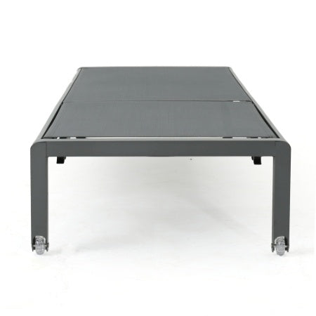 US Local CAPE CORAL KD CHAISE LOUNGE GRY MP2 SET OF 2