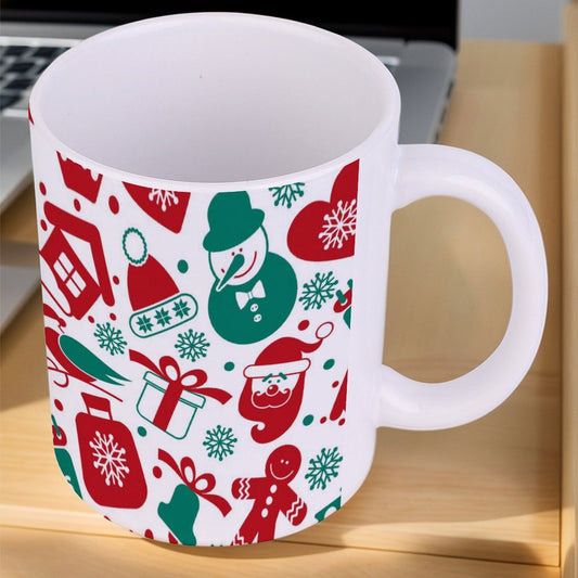 POD US Local White mug with full print, Christmas 0047