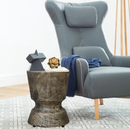 US Local 14.6 X 17 Wood Grain Decorative Table