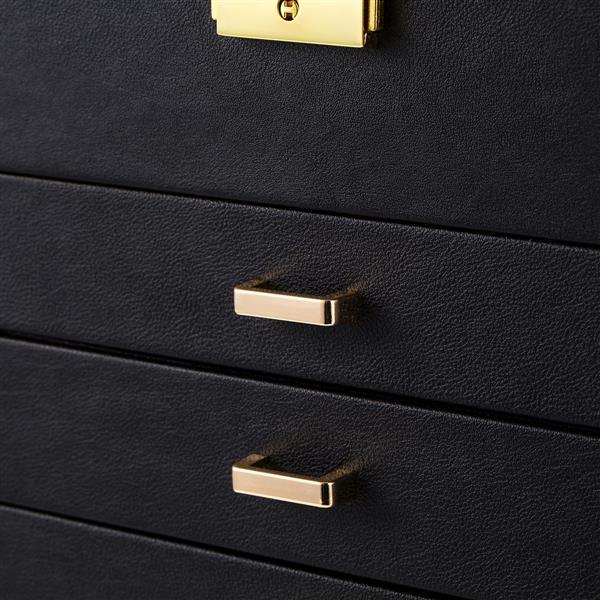 US Local Double Opening 5-layer Jewelry Storage Box