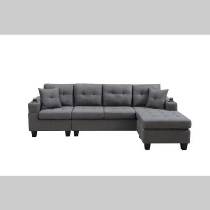 US Local Fabric Sectional Sofa