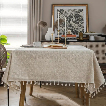 European-style Festival Decoration Tablecloth Coffee Table Tablecloth