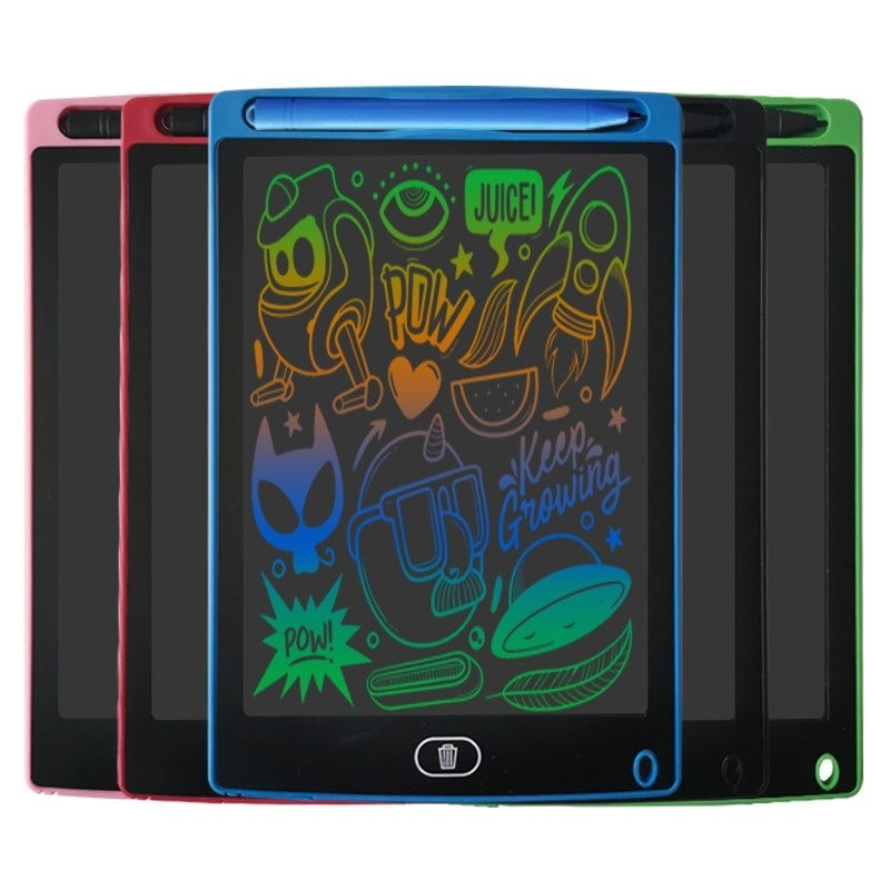 US Local 8.5 Inch Color LCD Doodle Board - Reusable & Erasable Drawing Tablet For Kids, Perfect Gift For Birthdays, Christmas & School