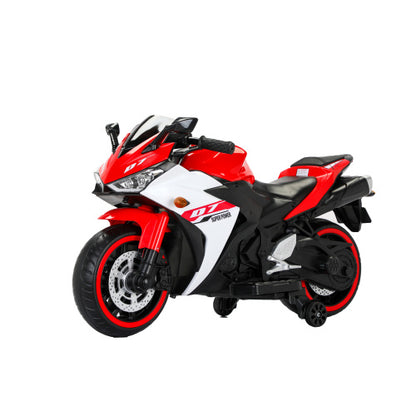 US Local Electric Motorcycle 12V Kids Toys MotorcycleKids Electric Carelectric Ride On Toys For 3 4 5 6 Years Boys Girls With Training Wheelsmanual ThrottleDrive By Hand Ighting Wheels