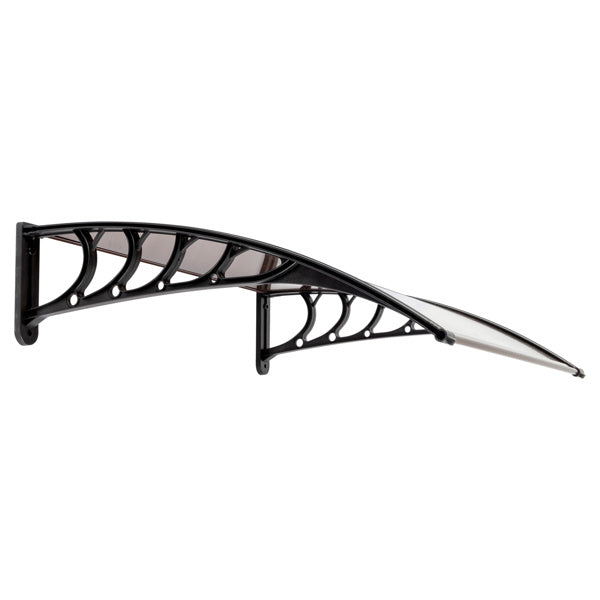 US Local Brown Board Black Bracket Canopy100X96cm