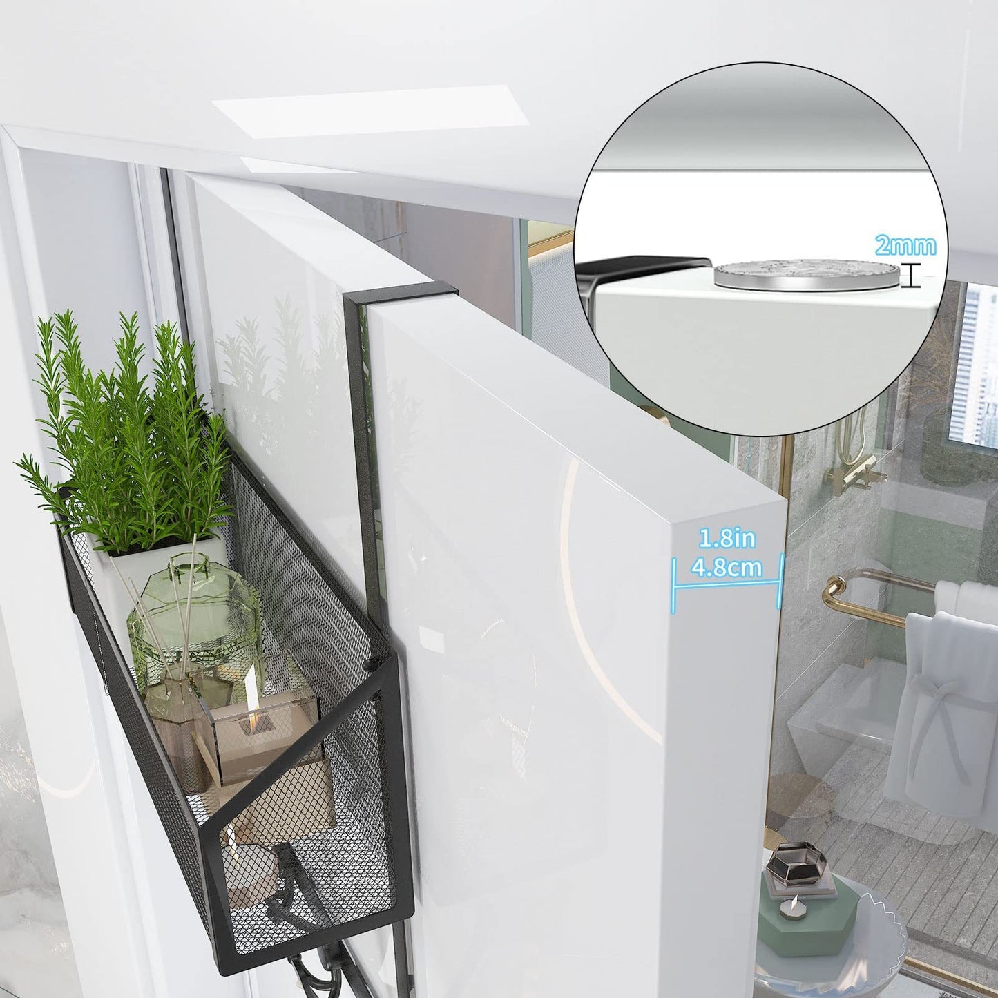 UK Local Door Rear Shelf