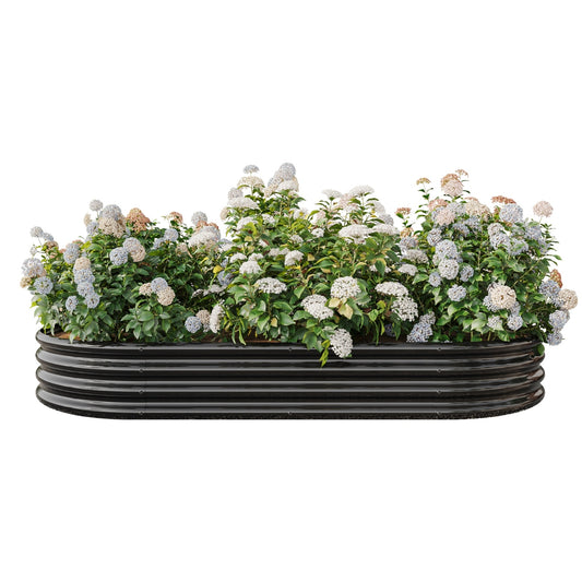 US Local Oval Metal Elevated Garden Bed