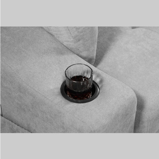 US Local Convertible Sectional Sofa With Armrest Storage