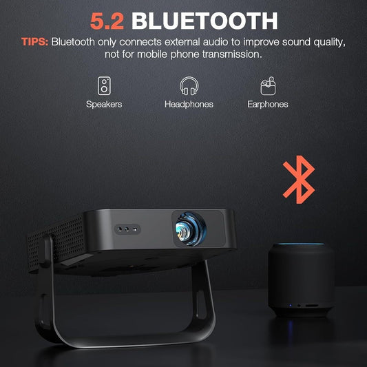 Smart HD Projector With PTZ Autofocus