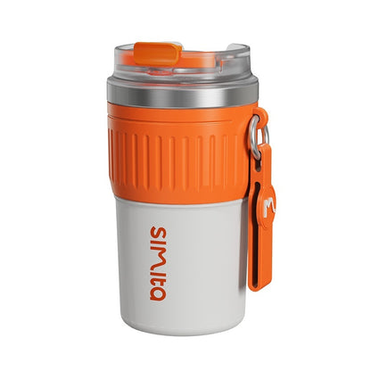 Portable Stainless Steel Cold Insulation Handle Coffee Cup