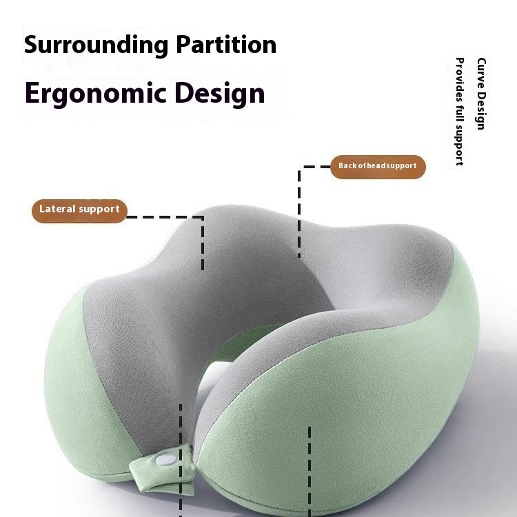 Memory Foam U-shaped Cervical Spine Neck Portable U-shaped Pillow