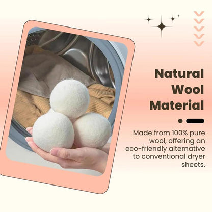 US Local Laundry Dryer Balls, Reusable Laundry Balls, Washing Machine Laundry Balls, Fabric Softener Balls, Laundry Dryer Balls, Anti-tangle Laundry Balls, Wrinkle Reduction, Cleaning Supplies, Househo