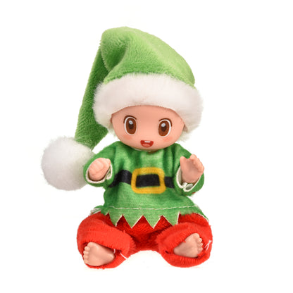 US Local Mini Reborn Baby Dolls, 6 Pcs Mini Doll Set, Washable Lifelike Baby Dolls, Animal Clothes Cute Tiny