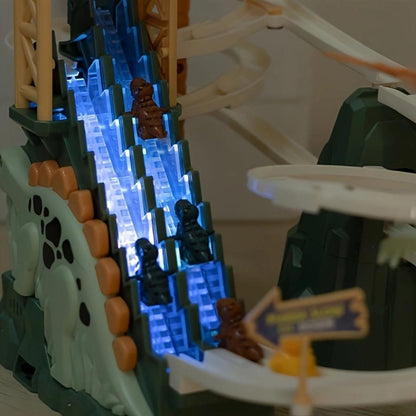 US Local Explore The Dinosaur Winding Mountain Railcar Train