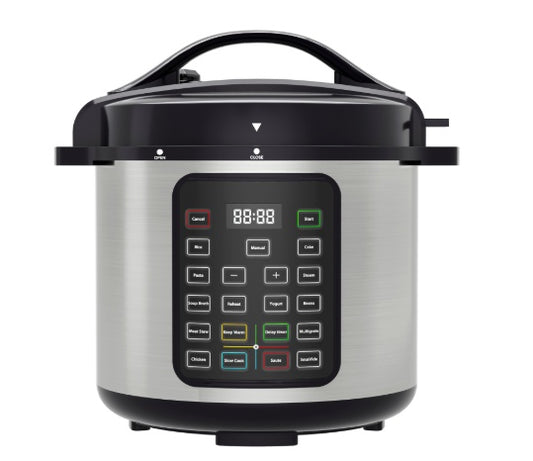 US Local 9 In 1 Electric Pressure Cooker, Warmer & Sterilizer, Saute, Slow Cooker, Rice Cooker, Multi-Functional Smart Pot
