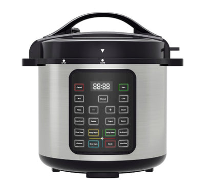 US Local 9 In 1 Electric Pressure Cooker, Warmer & Sterilizer, Saute, Slow Cooker, Rice Cooker, Multi-Functional Smart Pot