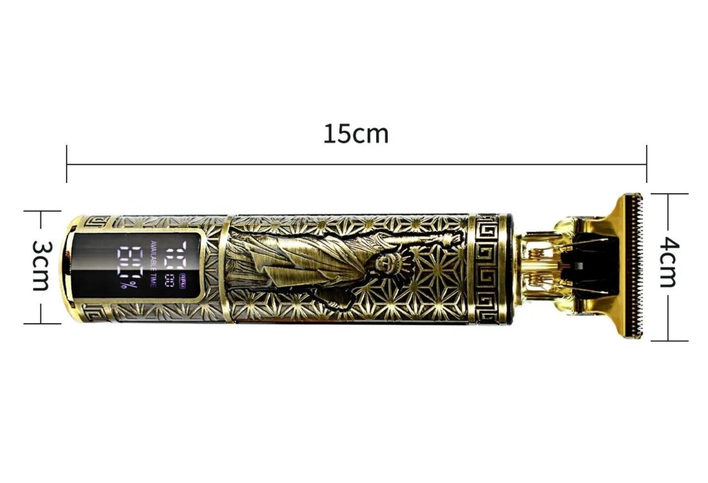 US Local Beard Trimmer Hair Clippers Cordless Hair Cutting Kit Barber Shaving Machine For Men USB Rechargeable 1 PCS