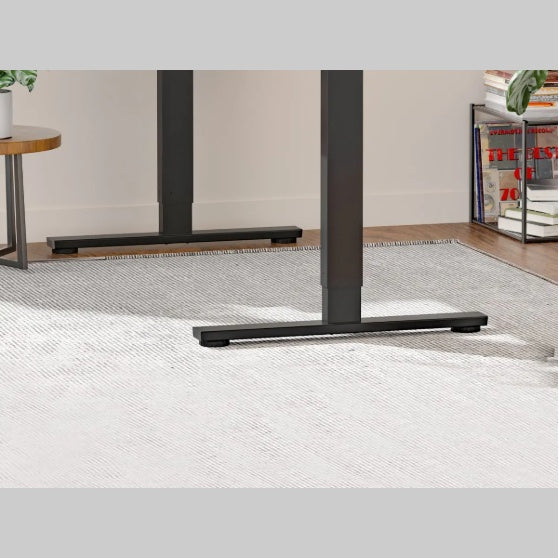 US Local Electric Standing Desk Whole Piece Adjustable Height Desk Home Office Computer Workstation Sit Stand Up Desk