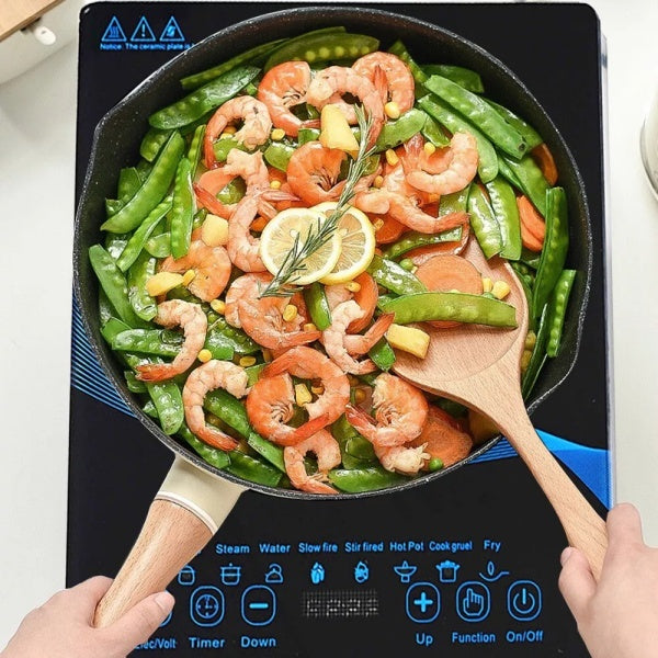 UK Local Compact Induction Cooker With High Power Output Timer  Safety Lock Included