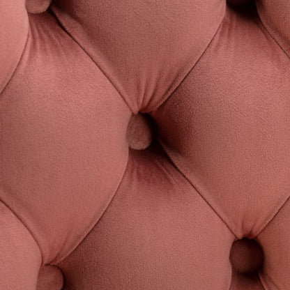 US Local Swivel Velvet Barstools Adjusatble Seat Height From 25-33 Inch Pink,Set Of 2