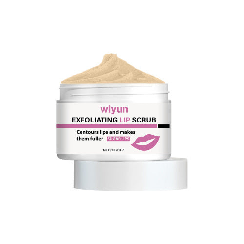 US Local Wiyun Lip Scrub, Gentle Exfoliating And Hydrating Care Moisturizing And Tender Lip Scrub