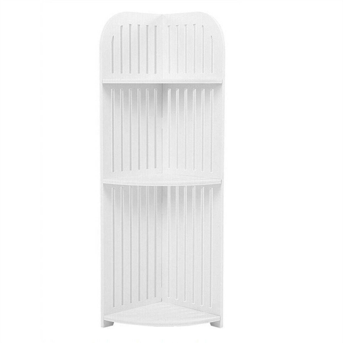 UK Local 3 Tier Corner Bath Shelf Shower Caddy Storage Rack Unit Organiser Stand White UK