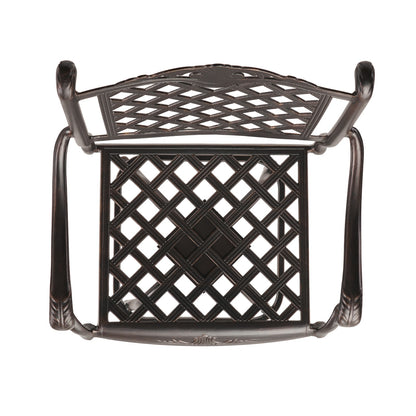 US Local CAST ALUMINUM BAR STOOL