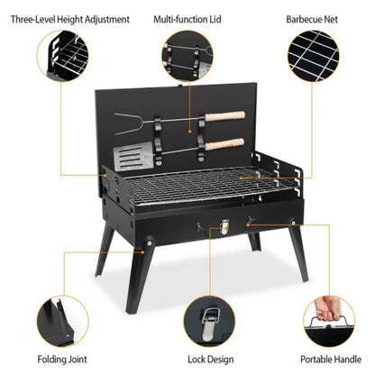US Local Outdoor Portable Foldable Charcoal Grill