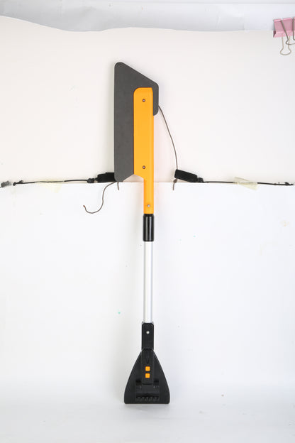 US Local 1Pc 3 In 1 Car Snow Removal Shovel With Lights Car Snow Removal Tool Telescopic Windshield Ice Scraper Snow Brush Shovel