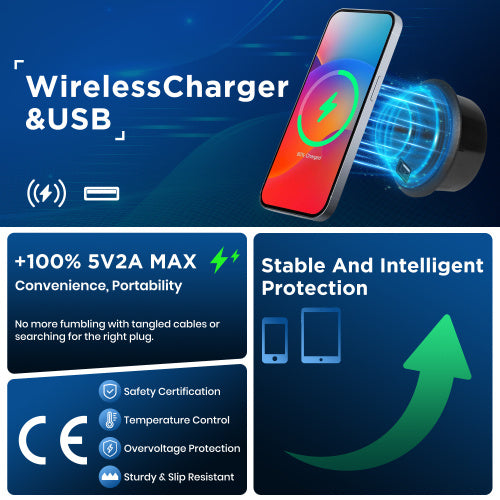 UK Local Upholstered Double Bed 135 X 190cm With Wireless Charging  USB Tyep-C, Hydraulic Storage Bed With Hydraulic Lever, Linen Fabric 4FT6 Double Bed Frame With Large Storage Space, Grey No Mattress