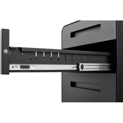 US Local 3 Drawer Mobile Filing Cabinet, Simple Style Multi-functional Locker