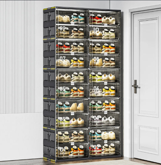 US Local Plastic Shoe Organizer Cabinet