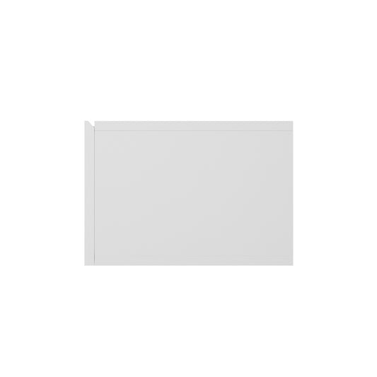 US Local Floating TV Stand Wall Mounted With 16 Color LEDs, Modern TV Stand,Floating TV Cabinet Entertainment Center For 55 60 65 Inch TV,White