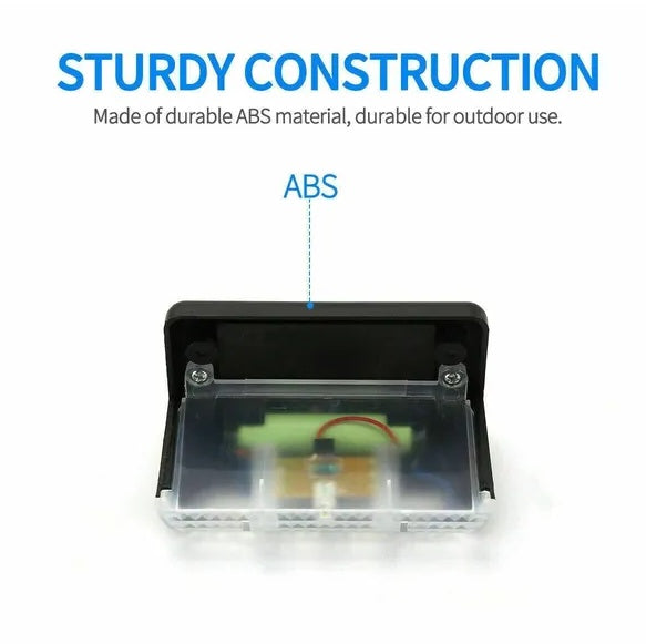 US Local 8 Pack New Solar Deck Lights Outdoor Waterproof LED Steps Lamps For Stairs Fence