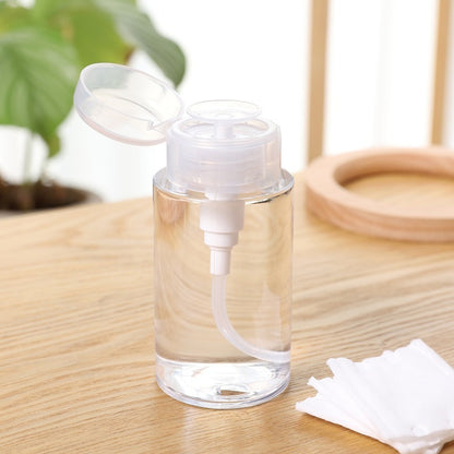 US Local 6pcs Portable Travel Push Pump Dispenser Bottle  Empty Mini Travel Size Bottle For Toner And Makeup Remover