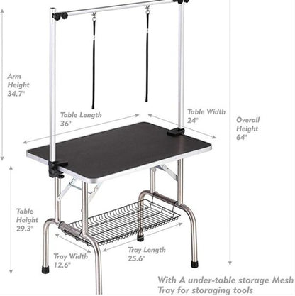 US Local 36 Inch Professional Pet Dog Grooming Table