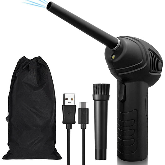 US Local Rechargeable Air Duster Electric Cleaner Cleaning Blower For Car-PC-Keyboard-Pet