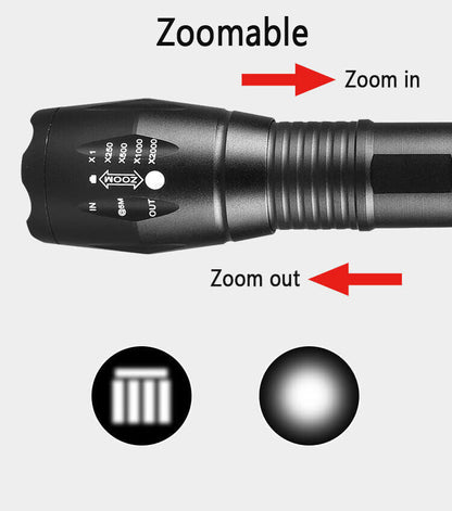 US Local UV Torch Ultra Violet Flashlight Zoomable Blacklight Lamp LED Super Bright 250000lm 2 In 1 395nm Mini Pocket Inspection Light 2 Pack