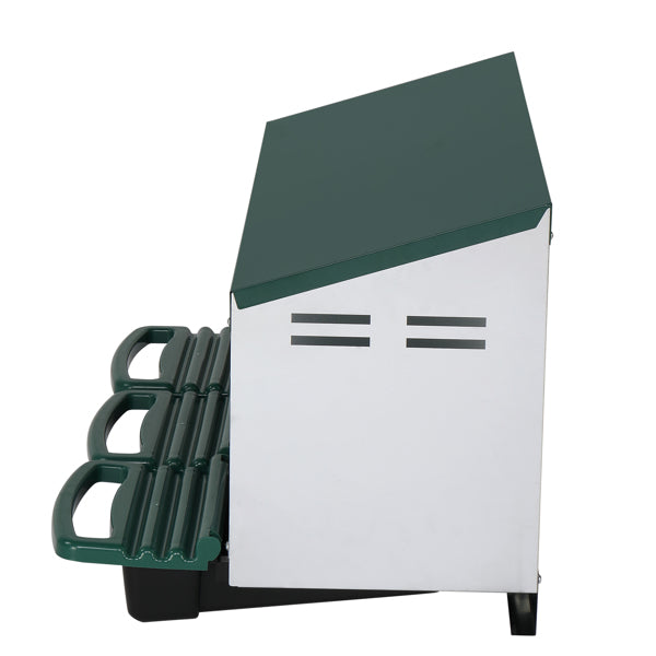 US Local 3-compartment Chicken Feeding Trough