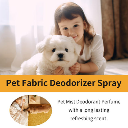 US Local Yebang Pet Fabric Deodorizer Spray Air Clean Pet Odor Indoor Long-lasting Air Freshener Deodorizer