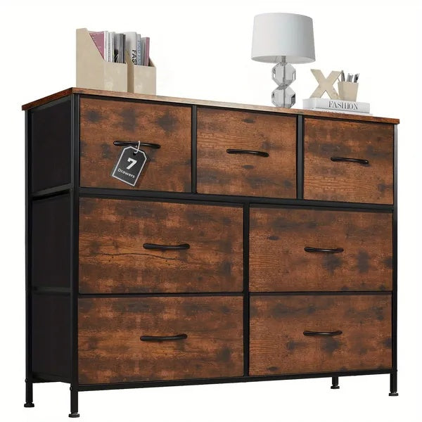 US Local Bedroom Vanity With 7 Storage Spaces