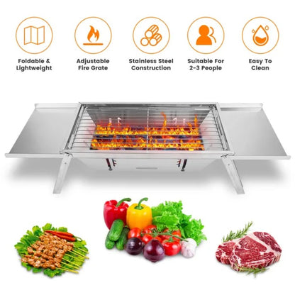US Local 3 In 1 Foldable Charcoal Grill