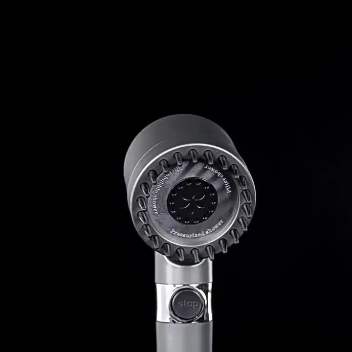 US Local Stainless Steel Fixture - 5 Filter Shower Set, With 3 Adjustable Modes, Stainless Steel Panel And Adapter, Perfect Christmas Gift, Christmas Shower. My Order