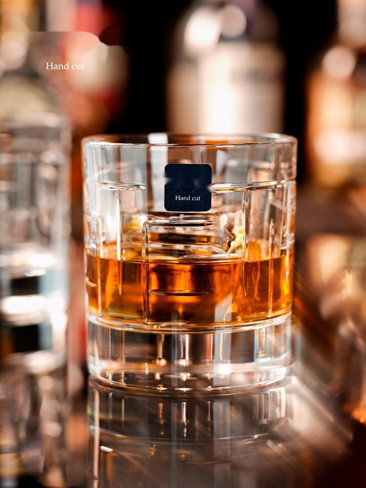Handmade Whiskey Shot Glass Imported Liquor Glass Set Gift Box