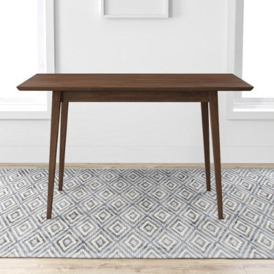 US Local Mary Modern Style Solid Wood Rectangular Dining Kitchen Table