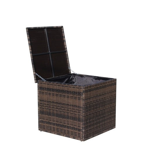 USA Local Wicker Patio Furniture Storage Box