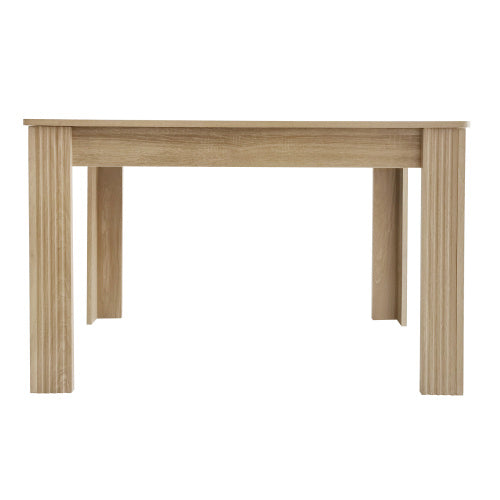 UK Local 4 Seater Dining Room Table, MDF Wood Rectangle Modern Kitchen Dining,Room Furniture Unit, Small Kitchen Table,Coffee Table,Small Table For Home