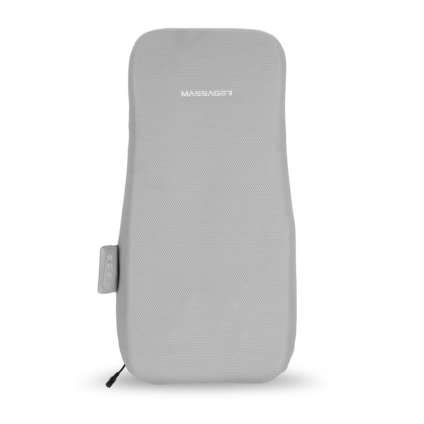 US Local 1 Set Full Back Massager With Rolling Kneading Nodes Soothing Heating 3D Deep Tissue Shiatsu Chair Massage Pad For Lumbar Upper Lower Back Gift For Women Men