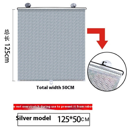 US Local Household Window Sun Protection Punch-free Shading Balcony Shutter